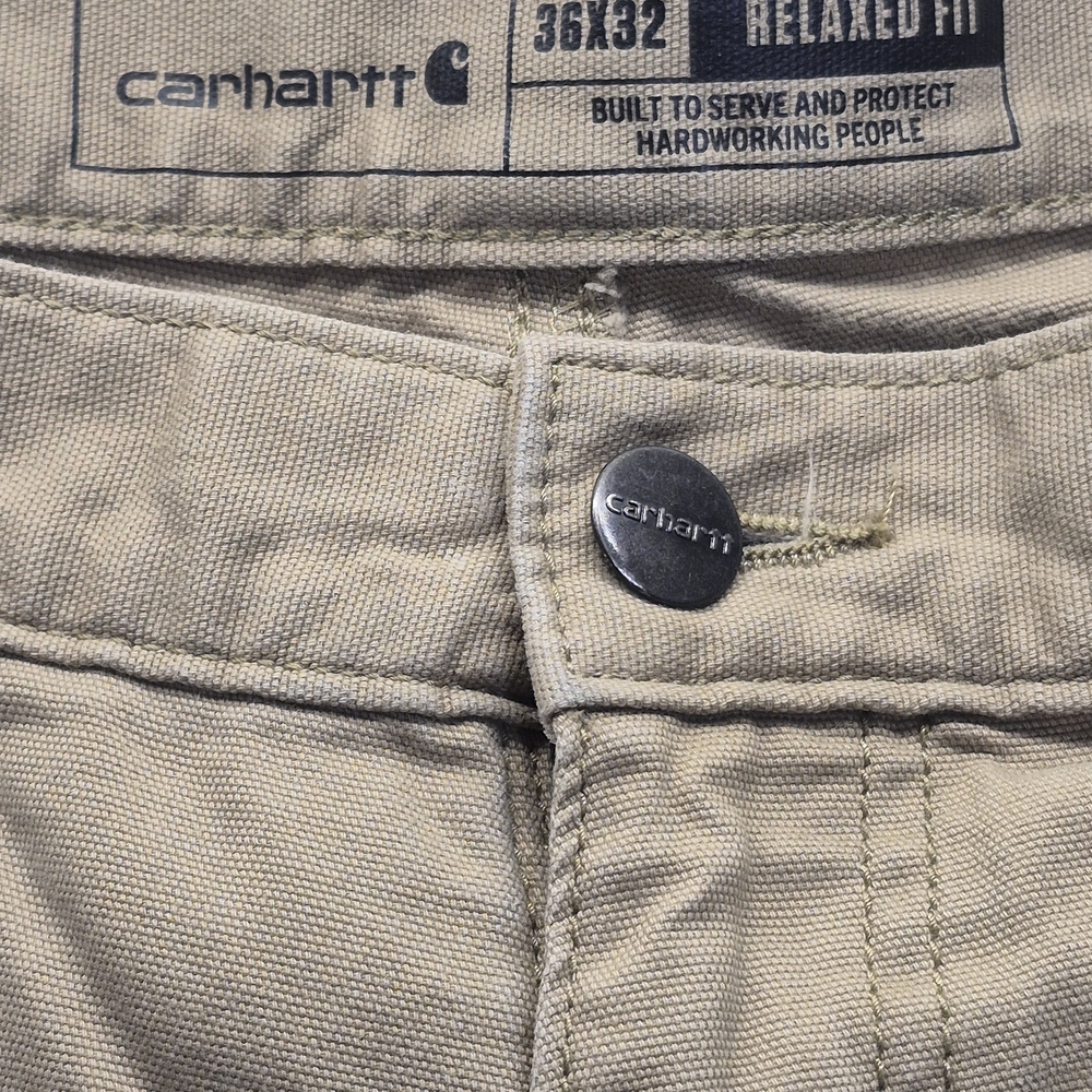 Carhartt Men's Relaxed Fit 36x32Canvas Pants -